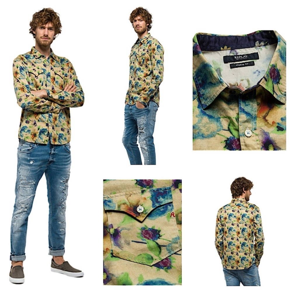 Replay brand new shirt without tags. Size XL , 100% cotton